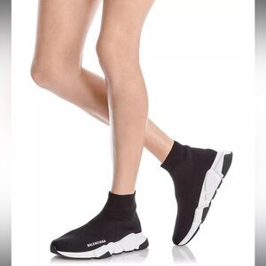 Balenciaga Women's Speed Knit High Top Sneakers